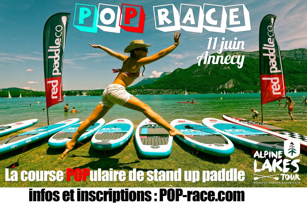 POP Race, la course de stand up paddle POPulaire !