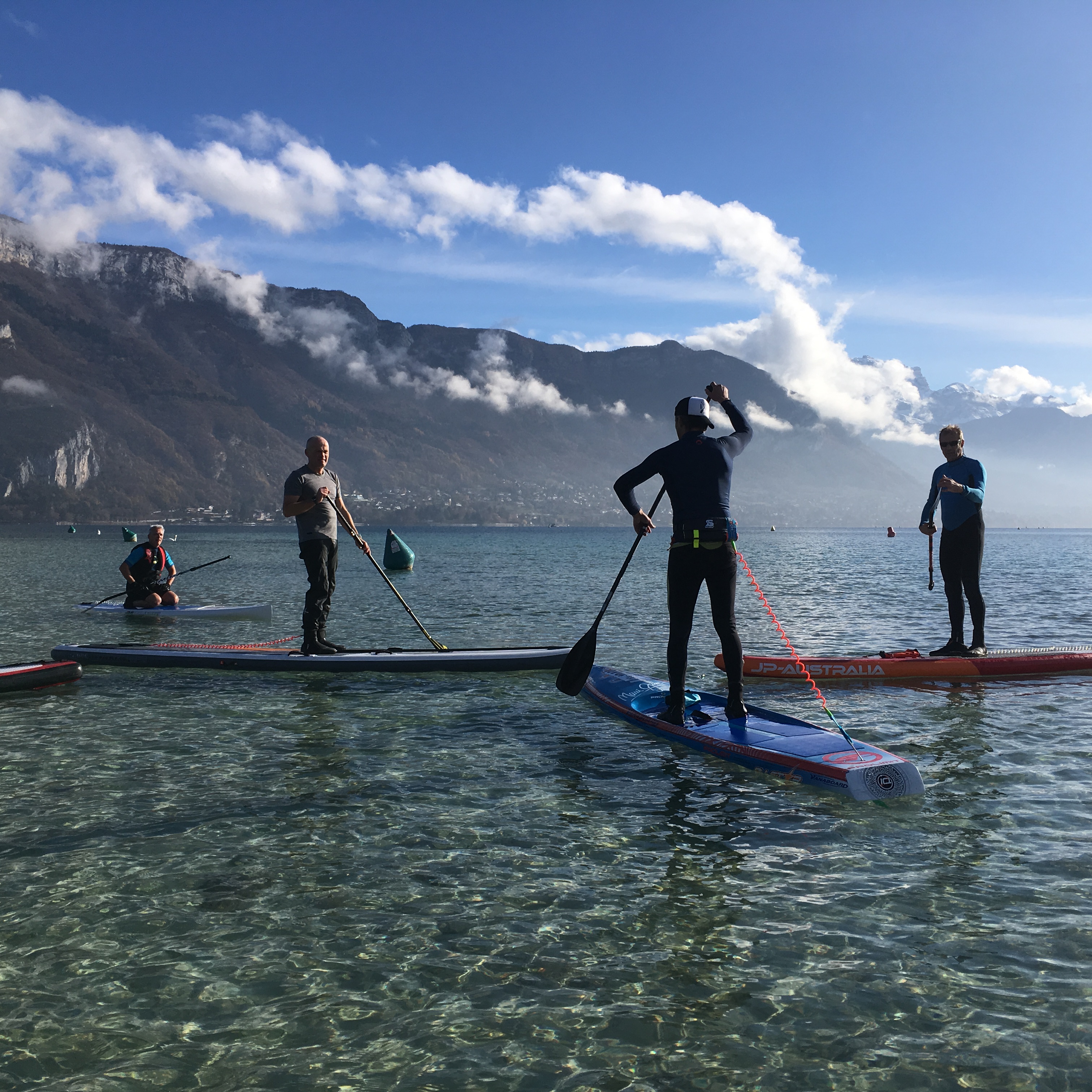entrainement annecy stand up paddle club