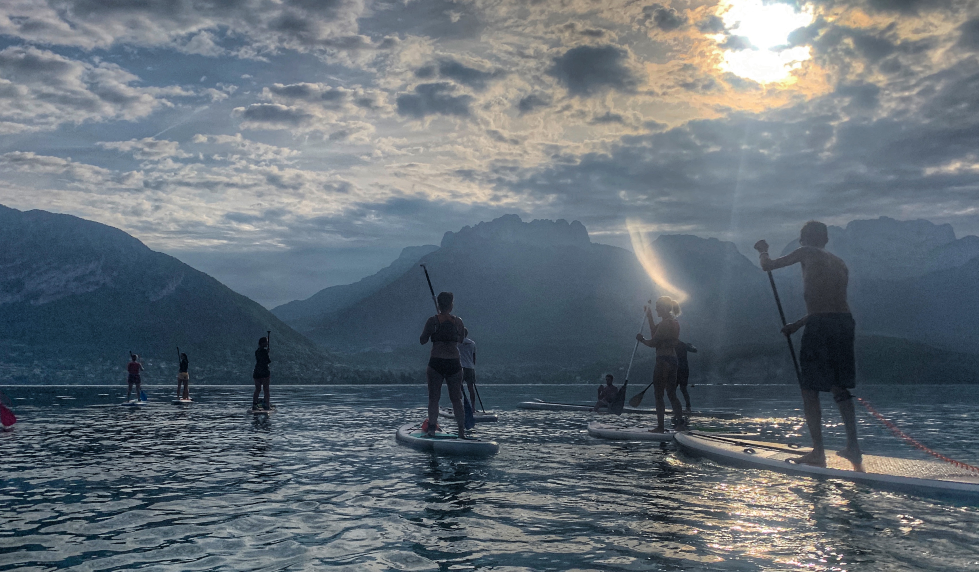 traversee lac annecy paddle